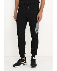 Мужские черные спортивные штаны от Sixth June