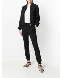 Женские черные спортивные штаны от Lanvin