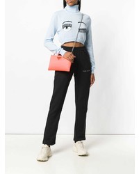 Женские черные спортивные штаны от Chiara Ferragni