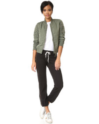 Женские черные спортивные штаны от Monrow