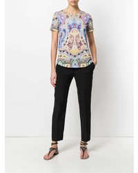 Женские черные спортивные штаны от Etro