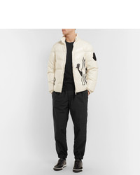 Мужские черные спортивные штаны от Moncler