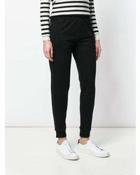 Женские черные спортивные штаны от Moncler