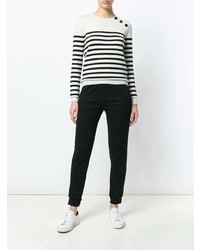 Женские черные спортивные штаны от Moncler