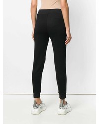 Женские черные спортивные штаны от Moncler