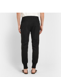 Мужские черные спортивные штаны от Bottega Veneta