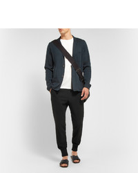 Мужские черные спортивные штаны от Bottega Veneta