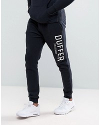 Мужские черные спортивные штаны от The DUFFER of ST. GEORGE