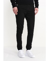 Мужские черные спортивные штаны от Topman