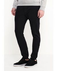 Мужские черные спортивные штаны от Topman