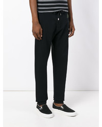 Мужские черные спортивные штаны от Kenzo