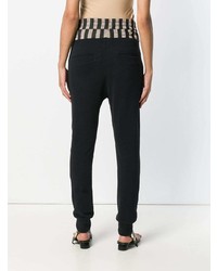 Женские черные спортивные штаны от Ann Demeulemeester