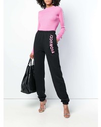 Женские черные спортивные штаны от Fiorucci