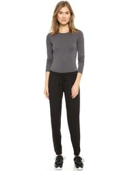 Женские черные спортивные штаны от Theory