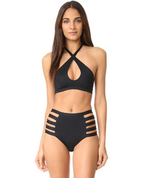 Черные трусики бикини от Vitamin A