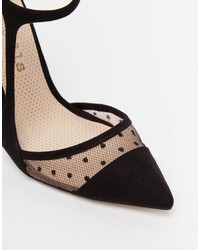 Черные туфли в сеточку от Paper Dolls