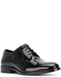 Женские черные туфли дерби от Saint Laurent