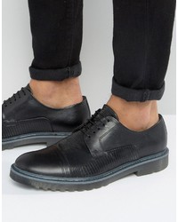 Черные туфли дерби от Hugo Boss