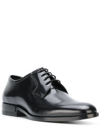 Женские черные туфли дерби от Saint Laurent