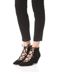 Черные туфли на танкетке от Sigerson Morrison