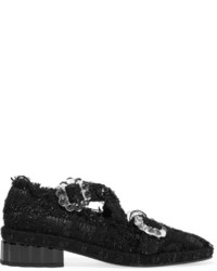 Черные туфли с украшением от Simone Rocha