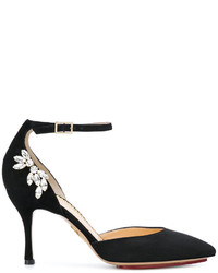 Черные туфли от Charlotte Olympia