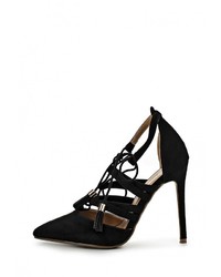 Черные туфли от Exquily