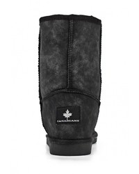 Черные угги от Canadians