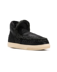 Черные угги от Mou