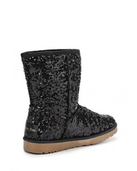 Черные угги от Mon Ami