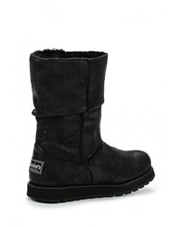 Черные угги от Skechers