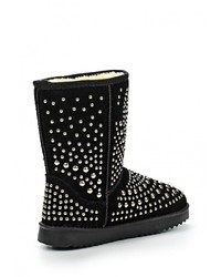 Черные угги от Via Giulia