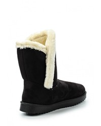 Черные угги от Via Giulia