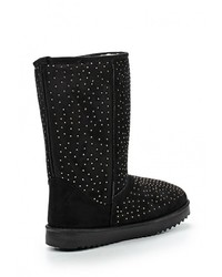 Черные угги от Via Giulia