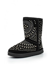 Черные угги от Via Giulia