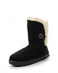 Черные угги от Via Giulia