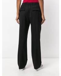 Черные узкие брюки с шипами от P.A.R.O.S.H.