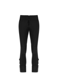 Черные узкие брюки от Andrea Bogosian