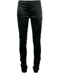 Черные узкие брюки от Ann Demeulemeester