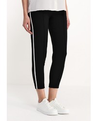 Черные узкие брюки от Atos Lombardini