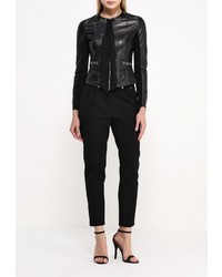 Черные узкие брюки от Atos Lombardini