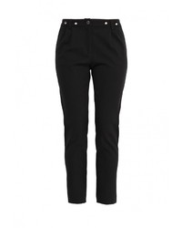 Черные узкие брюки от Atos Lombardini