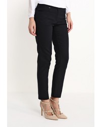 Черные узкие брюки от Baon