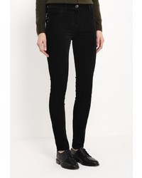 Черные узкие брюки от Baon