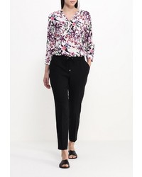 Черные узкие брюки от Baon