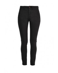Черные узкие брюки от Bruebeck