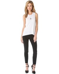 Черные узкие брюки от DKNY