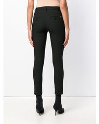 Черные узкие брюки от Dondup