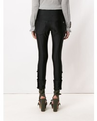 Черные узкие брюки от Andrea Bogosian