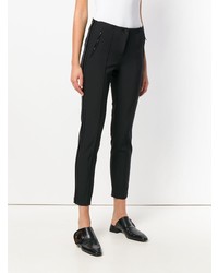 Черные узкие брюки от Cambio